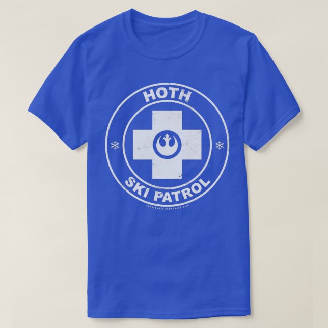 T-shirt Patrouille de ski Hoth (Design devant)