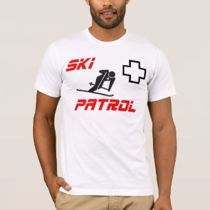 T-shirt Patrouille de ski - "skieur "