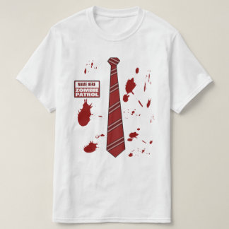 T-shirt Patrouille de zombi
