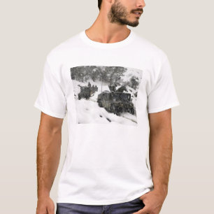 T-shirt patrouille des Marines américains dans le col Khow