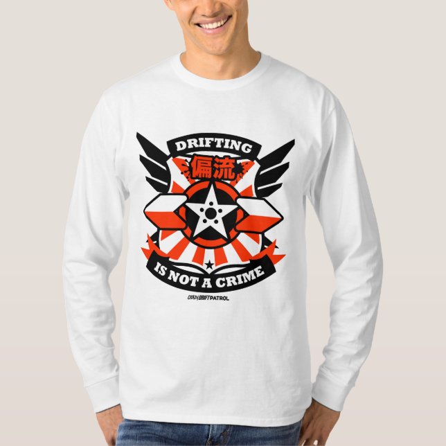 T-shirt Patrouille folle de dérive - la dérive n'est pas (Devant)