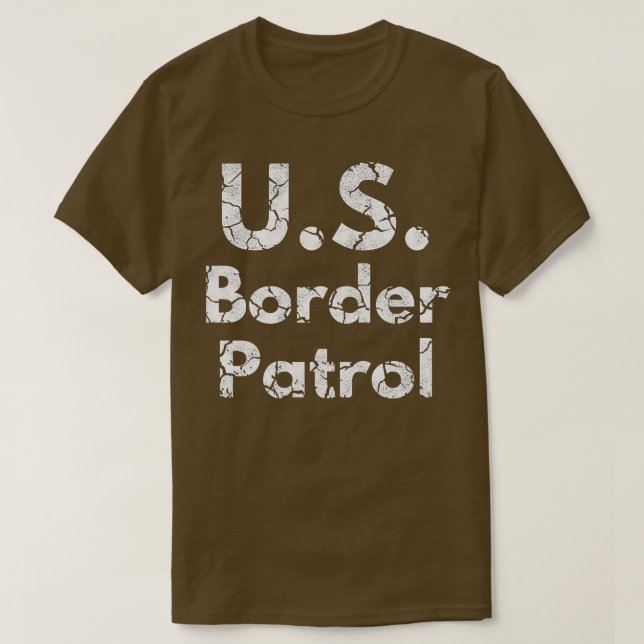 T-shirt Patrouille frontalière des États-Unis (Design devant)
