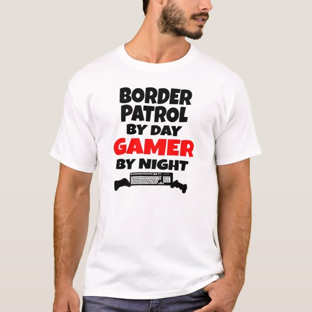 T-shirt Patrouille frontalière des joueurs (Devant)