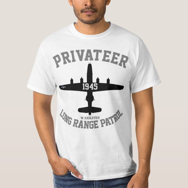 T-shirt Patrouille long terme " de corsaire de Warkites (Devant)