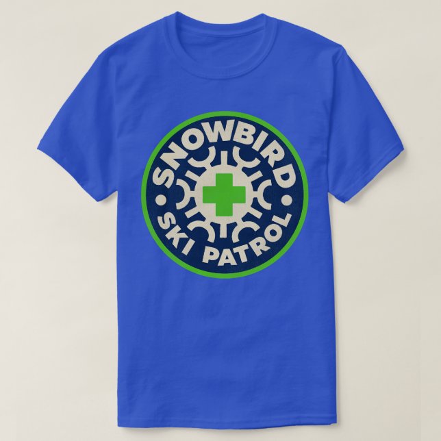 T-shirt Patrouille Ski Snowbird (Design devant)