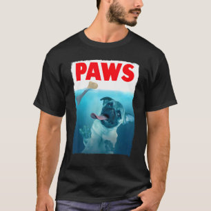 T-shirt Patrouilles Carlin Chien Et Os Top Chat Parodie