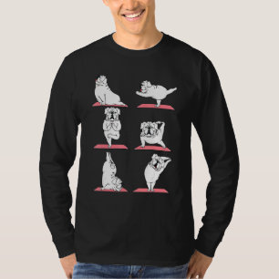 T-shirt Patrouilles Yoga Bulldog Chien Chien Chien Chien P