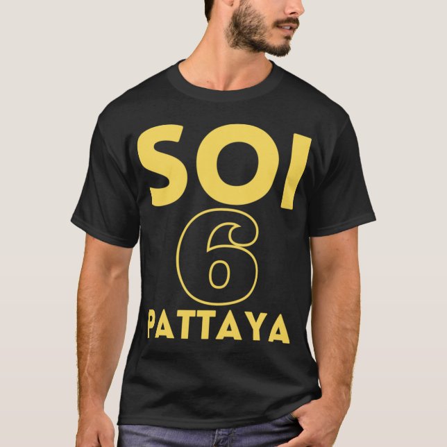 T-shirt Pattaya Soi 6thaïlande (Devant)