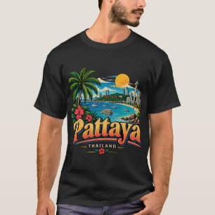 T-shirt Pattaya Thaïlande Voyage Art Monument Historique V