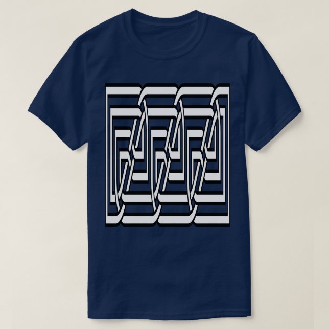 T-shirt Patte de noeud rectangulaire Celtique intertissé (Design devant)