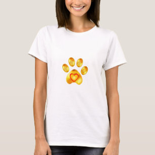 T-shirt Patte dorée
