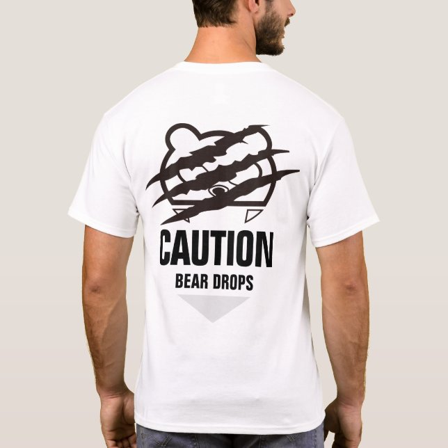 T-shirt Patte d'ours drôle (Dos)