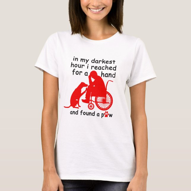 T-shirt patte trouvée (Devant)