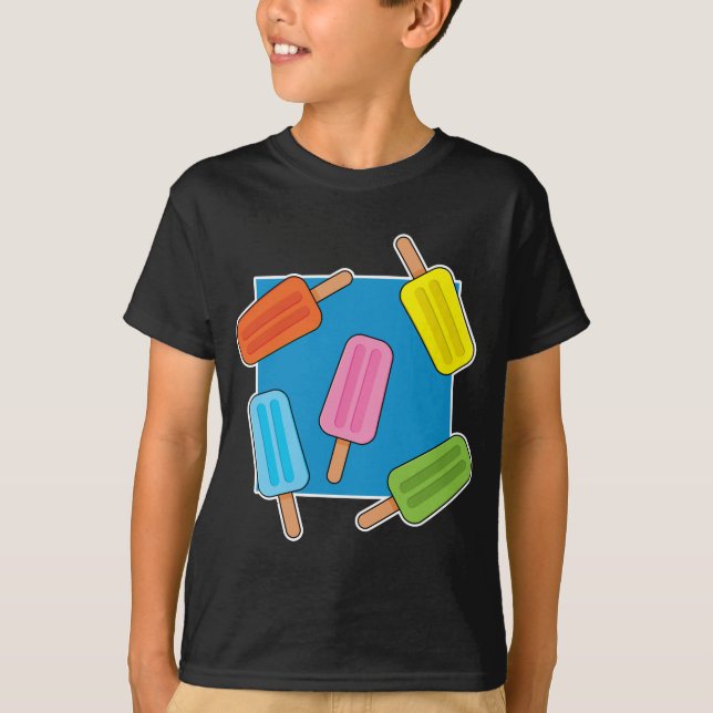 T-shirt Patters de Popsicles (Devant)