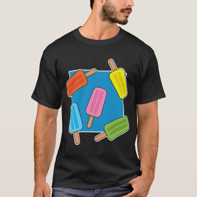 T-shirt Patters de Popsicles (Devant)