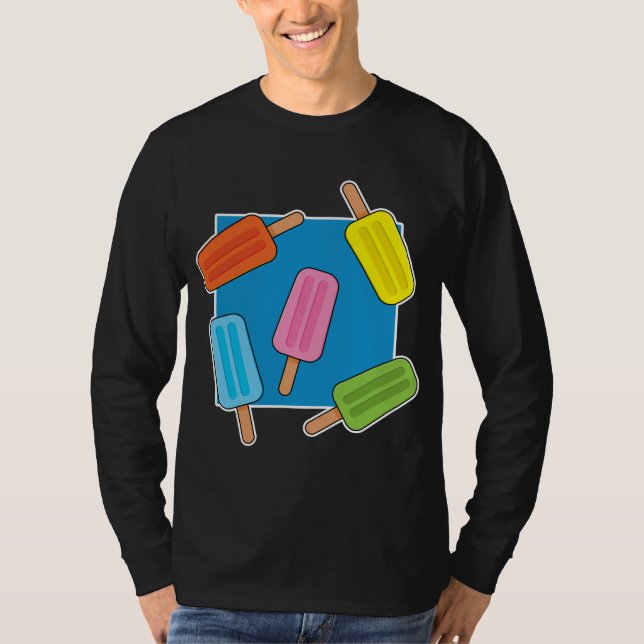 T-shirt Patters de Popsicles (Devant)