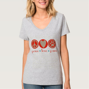 T-shirt Pattes d'amour de paix
