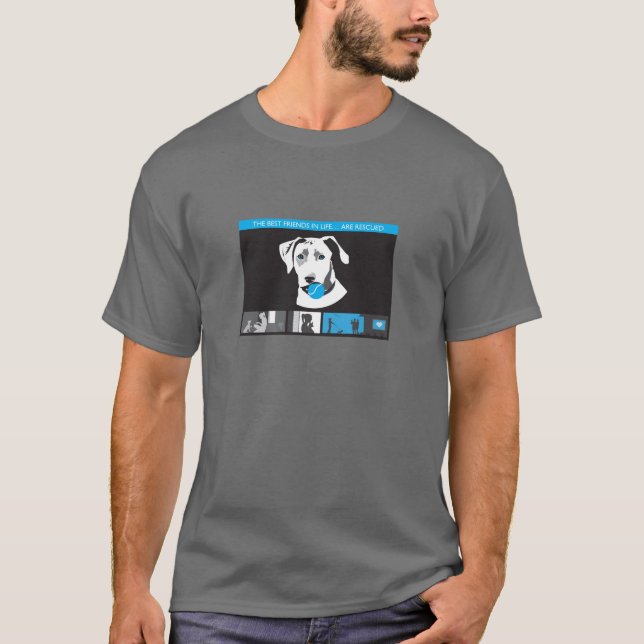 T-shirt Pattes d'opération pour la délivrance de chien de (Devant)