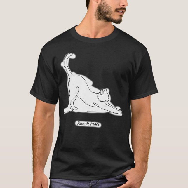 T-shirt Pattes & Paix (Devant)