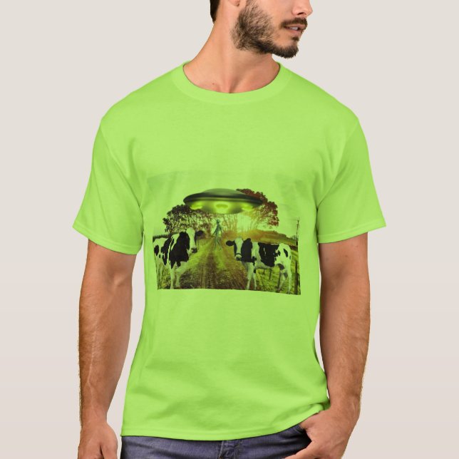 T-shirt Pâturages Aliens (Devant)