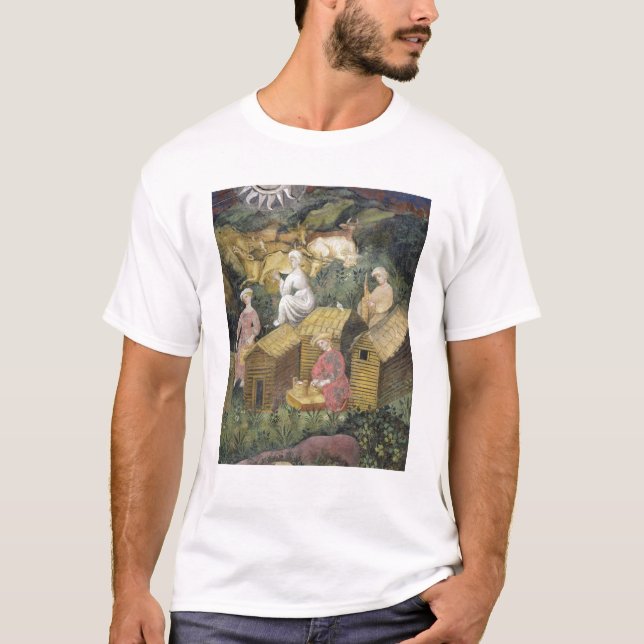 T-shirt Pâturages de montagne (Devant)