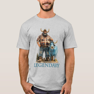 T-shirt Paul Bunyan Babe la billetterie légendaire de l'Ox