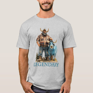 T-shirt Paul Bunyan Babe la billetterie légendaire de l'Ox