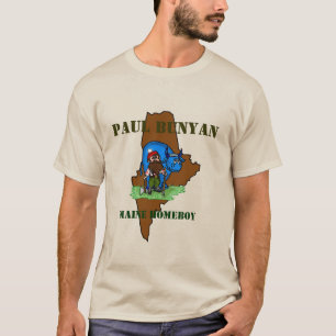 T-shirt Paul Bunyan Maine Homeboy