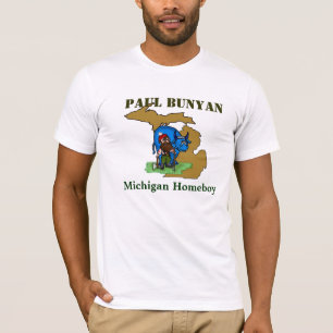 T-shirt Paul Bunyan Michigan