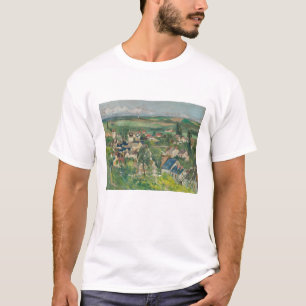 T-shirt Paul Cezanne - Auvers, Vue panoramique