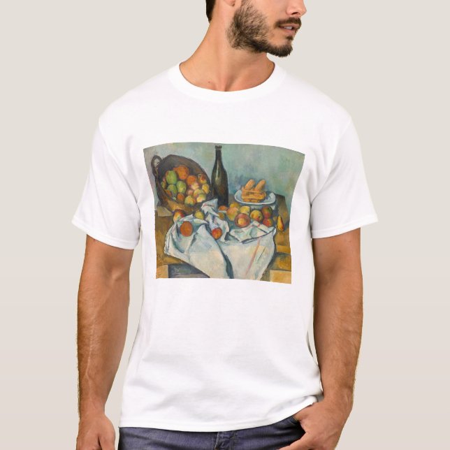 T-shirt Paul Cezanne - Le panier des pommes (Devant)