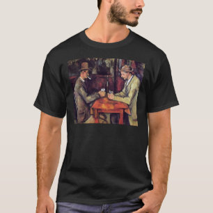 T-shirt Paul Cezanne - Les Joueurs De Cartes Peinture D'Ar