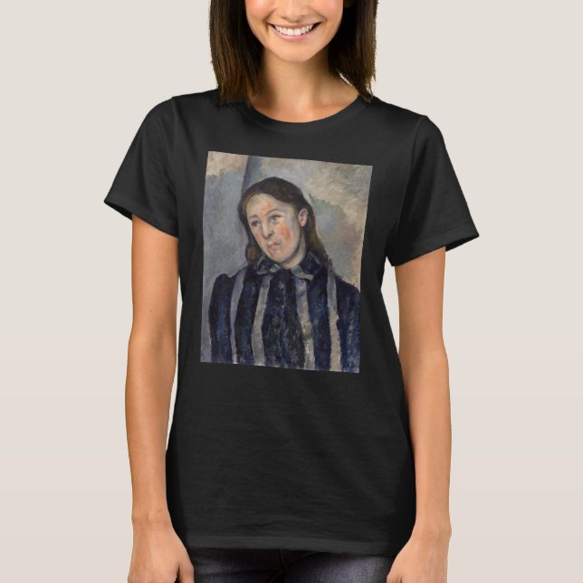 T-shirt Paul Cezanne - Madame Cezanne avec cheveux loosené (Devant)