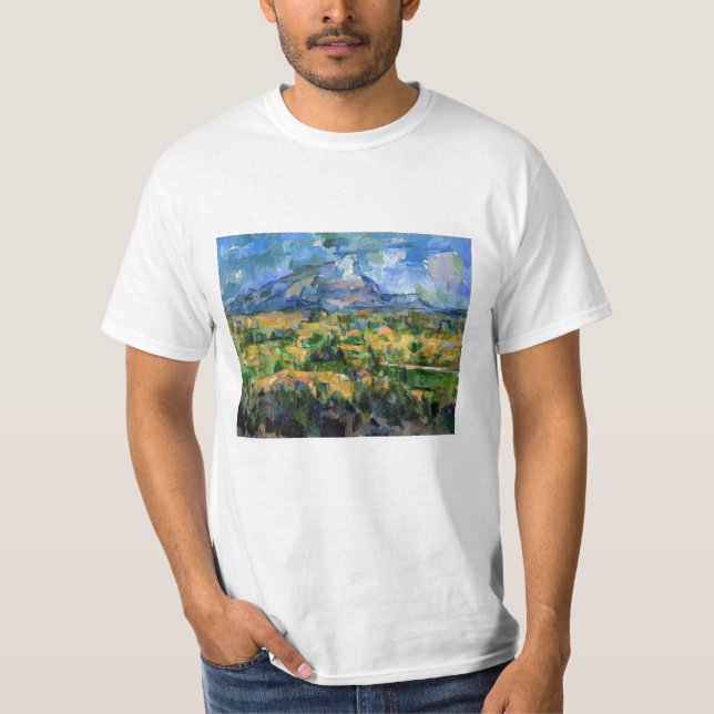 T-shirt Paul Cezanne - Mont Sainte-Victoire (Devant)
