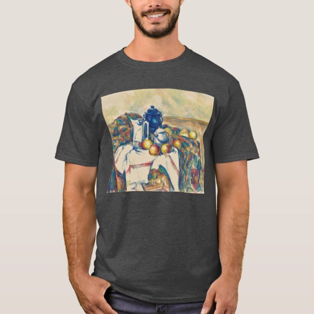 T-shirt Paul Cézanne - Nature morte au pot bleu (Devant)
