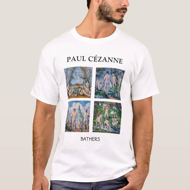 T-shirt Paul Cezanne - Sélection des chefs-d'oeuvre de Bat (Devant)