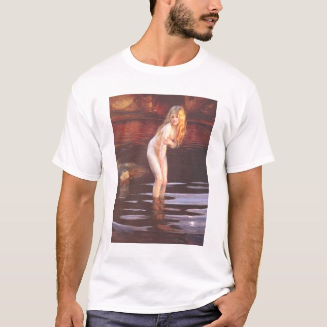 T-shirt Paul Émile Chabas - Baigneuse (baigneur) (Devant)
