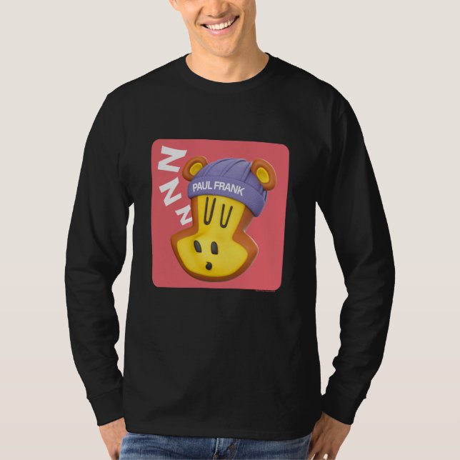 T-shirt Paul Frank Worry Bear Sleeping Square (Devant)