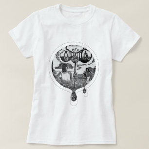 T-shirt Paul Gauguin-Je T'Entends. Tahiti bloc de bois T-S