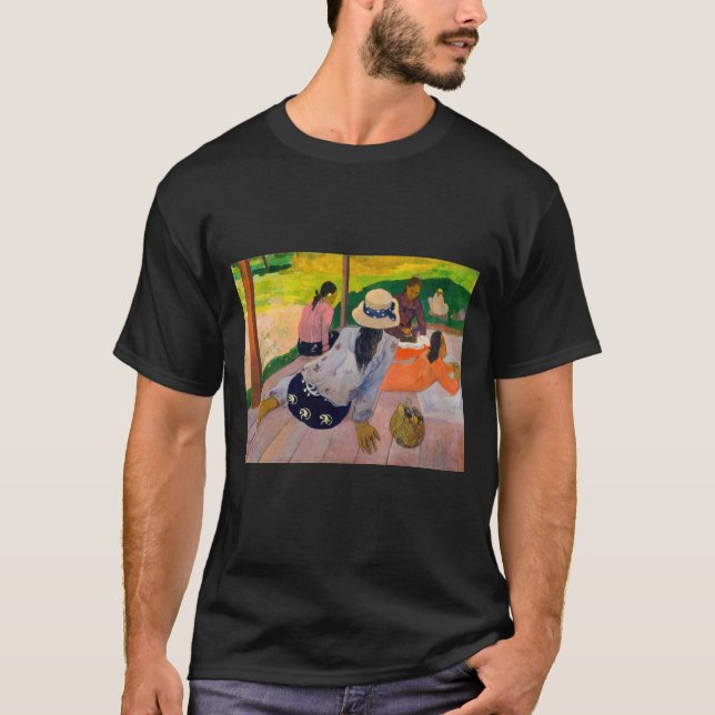 T-shirt Paul Gauguin - La Siesta (Devant)