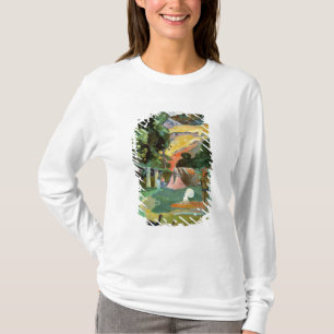 T-shirt Paul Gauguin Matamoe ou, paysage avec des paons