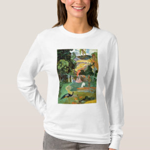 T-shirt Paul Gauguin Matamoe ou, Paysage avec des Peacock