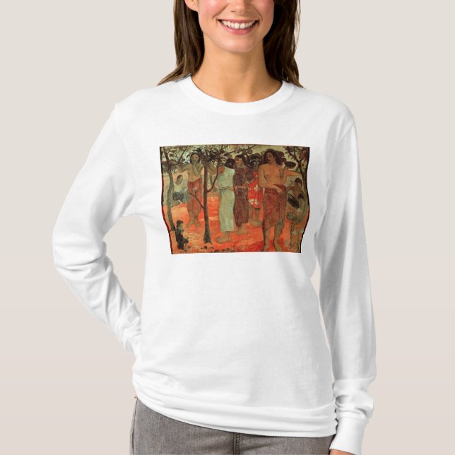 T-shirt Paul Gauguin | Nave Nave Mahana, 1896 (Devant)