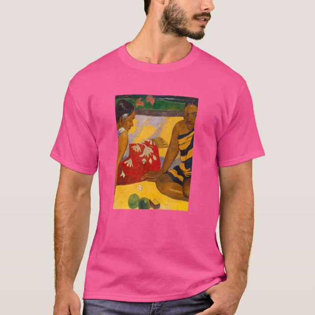 T-shirt Paul Gauguin Parau Api 2 Quoi de neuf (Devant)