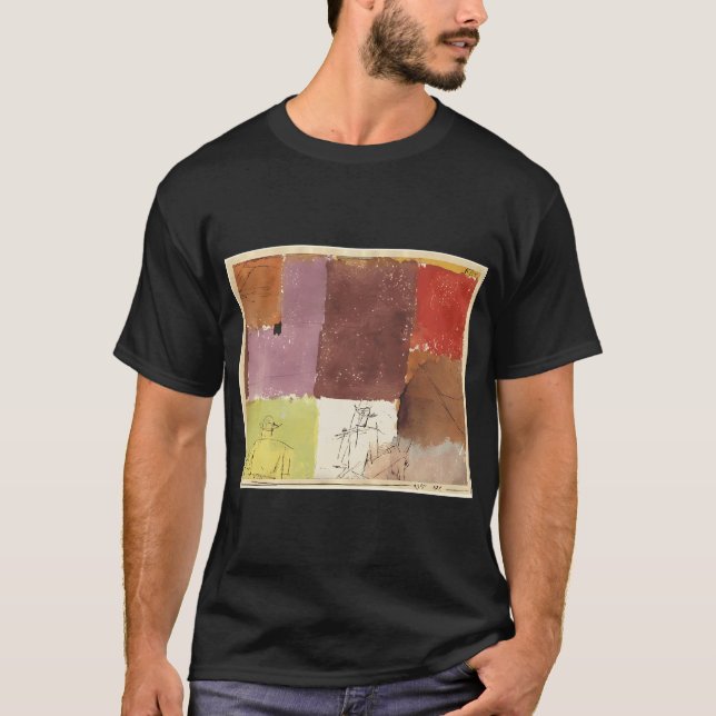 T-shirt Paul Klee Deep Pathos ( Motif abstrait · expressio (Devant)
