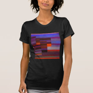 T-shirt Paul Klee Fire Le Soir Art Abstrait
