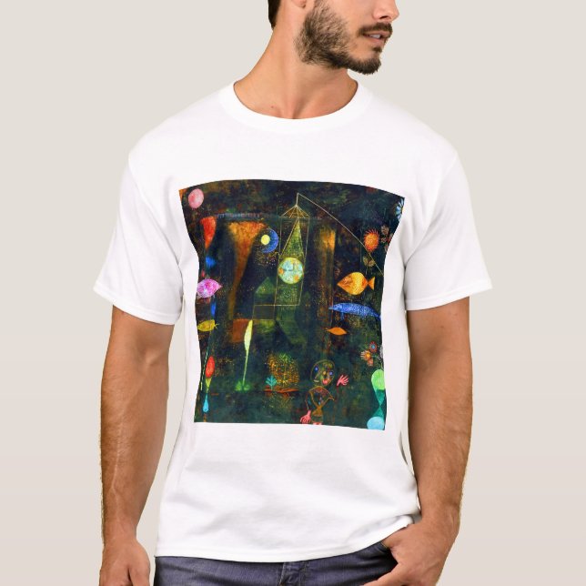 T-shirt Paul Klee Fish Magic (Devant)