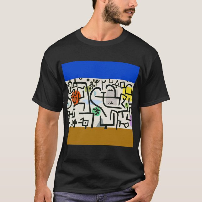 T-shirt Paul Klee Rich Harbor Expressionnisme abstrait (Devant)
