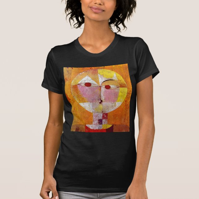T-shirt Paul Klee Senecio Peinture (Devant)