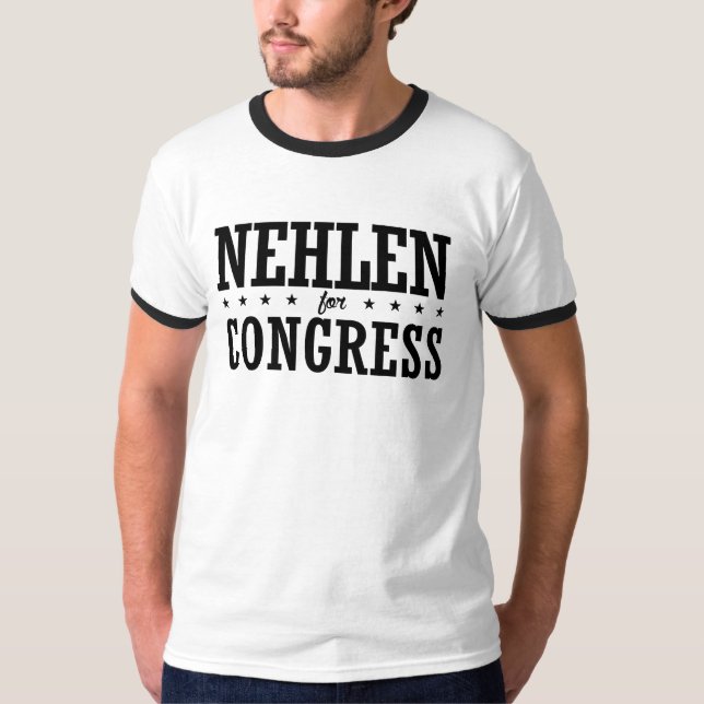 T-shirt Paul Nehlen pour le congrès (Devant)